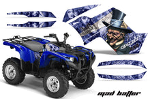 Load image into Gallery viewer, ATV Graphics Kit Quad Decal Wrap For Yamaha Grizzly 550 700 2007-2014 HATTER WHITE BLACK-atv motorcycle utv parts accessories gear helmets jackets gloves pantsAll Terrain Depot