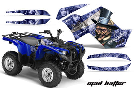 ATV Graphics Kit Quad Decal Wrap For Yamaha Grizzly 550 700 2007-2014 HATTER WHITE BLACK-atv motorcycle utv parts accessories gear helmets jackets gloves pantsAll Terrain Depot