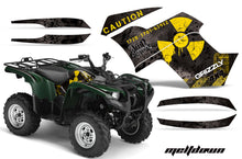Load image into Gallery viewer, ATV Graphics Kit Quad Decal Wrap For Yamaha Grizzly 550 700 2007-2014 MELTDOWN YELLOW BLACK-atv motorcycle utv parts accessories gear helmets jackets gloves pantsAll Terrain Depot