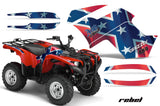 ATV Graphics Kit Quad Decal Wrap For Yamaha Grizzly 550 700 2007-2014 REBEL