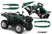Load image into Gallery viewer, ATV Graphics Kit Quad Decal Wrap For Yamaha Grizzly 550 700 2007-2014 REAPER GREEN-atv motorcycle utv parts accessories gear helmets jackets gloves pantsAll Terrain Depot