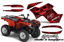 Load image into Gallery viewer, ATV Graphics Kit Quad Decal Wrap For Yamaha Grizzly 550 700 2007-2014 HISH RED-atv motorcycle utv parts accessories gear helmets jackets gloves pantsAll Terrain Depot