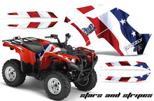 Load image into Gallery viewer, ATV Graphics Kit Quad Decal Wrap For Yamaha Grizzly 550 700 2007-2014 USA FLAG-atv motorcycle utv parts accessories gear helmets jackets gloves pantsAll Terrain Depot
