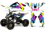ATV Decal Graphic Kit Quad Sticker Wrap For Yamaha Raptor 125 2011-2013 FLASHBACK