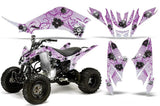 ATV Decal Graphic Kit Quad Sticker Wrap For Yamaha Raptor 125 2011-2013 LUNA PURPLE