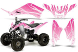 ATV Decal Graphic Kit Quad Sticker Wrap For Yamaha Raptor 125 2011-2013 STARLETT PINK