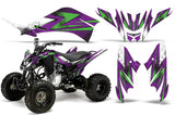 ATV Decal Graphic Kit Quad Sticker Wrap For Yamaha Raptor 125 2011-2013 SLASH GREEN PINK