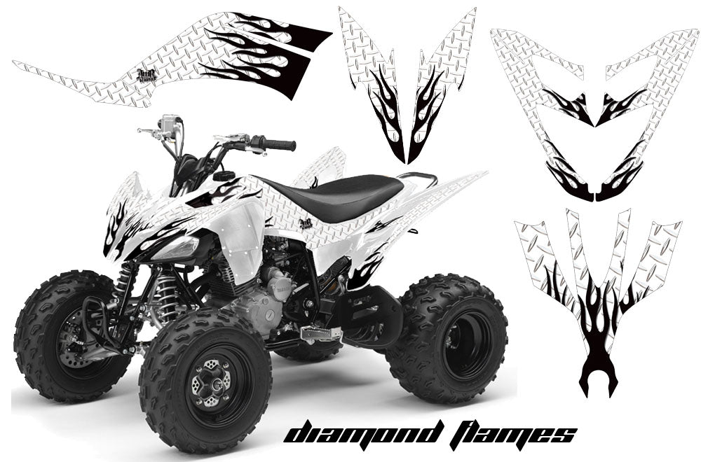 ATV Decal Graphic Kit Quad Sticker Wrap For Yamaha Raptor 250 – All ...