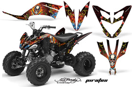 ATV Decal Graphic Kit Quad Sticker Wrap For Yamaha Raptor 250 2008-2014 EDHP RED-atv motorcycle utv parts accessories gear helmets jackets gloves pantsAll Terrain Depot