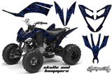 ATV Decal Graphic Kit Quad Sticker Wrap For Yamaha Raptor 250 2008-2014 HISH BLUE
