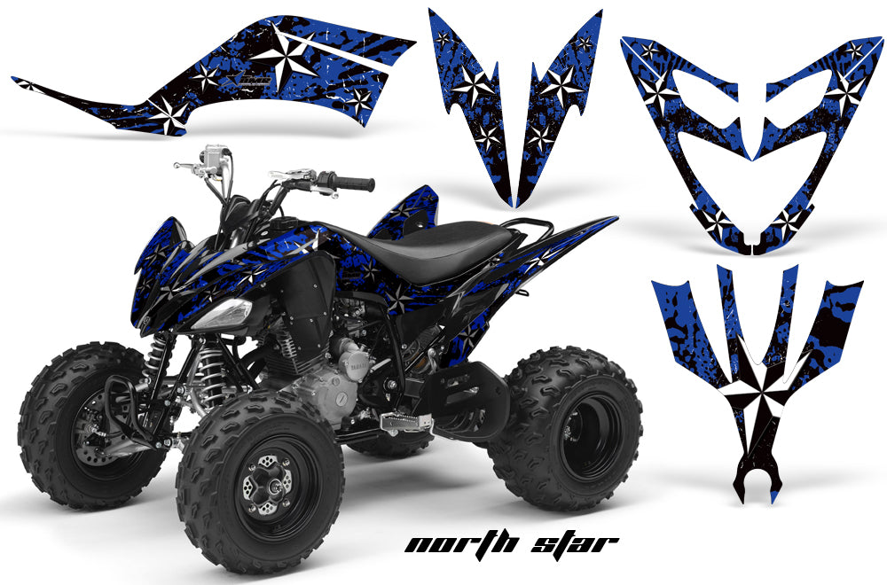 ATV Decal Graphic Kit Quad Sticker Wrap For Yamaha Raptor 250 2008-2014 NORTHSTAR RED-atv motorcycle utv parts accessories gear helmets jackets gloves pantsAll Terrain Depot