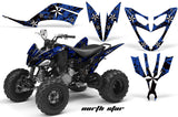 ATV Decal Graphic Kit Quad Sticker Wrap For Yamaha Raptor 250 2008-2014 NORTHSTAR RED