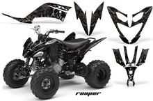 Load image into Gallery viewer, ATV Decal Graphic Kit Quad Sticker Wrap For Yamaha Raptor 250 2008-2014 REAPER BLACK-atv motorcycle utv parts accessories gear helmets jackets gloves pantsAll Terrain Depot