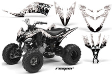 Load image into Gallery viewer, ATV Decal Graphic Kit Quad Sticker Wrap For Yamaha Raptor 250 2008-2014 REAPER WHITE-atv motorcycle utv parts accessories gear helmets jackets gloves pantsAll Terrain Depot