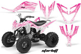 ATV Decal Graphic Kit Quad Sticker Wrap For Yamaha Raptor 250 2008-2014 STARLETT PINK
