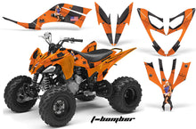 Load image into Gallery viewer, ATV Decal Graphic Kit Quad Sticker Wrap For Yamaha Raptor 250 2008-2014 TBOMBER ORANGE-atv motorcycle utv parts accessories gear helmets jackets gloves pantsAll Terrain Depot