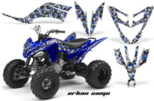 Load image into Gallery viewer, ATV Decal Graphic Kit Quad Sticker Wrap For Yamaha Raptor 250 2008-2014 URBAN CAMO BLUE-atv motorcycle utv parts accessories gear helmets jackets gloves pantsAll Terrain Depot