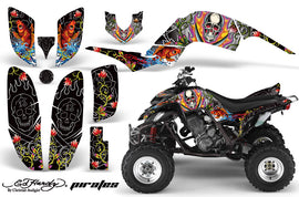 ATV Decal Graphics Kit Quad Sticker Wrap For Yamaha Raptor 660 2001-2005 EDHP WHITE-atv motorcycle utv parts accessories gear helmets jackets gloves pantsAll Terrain Depot