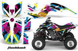 ATV Decal Graphics Kit Quad Sticker Wrap For Yamaha Raptor 660 2001-2005 FLASHBACK