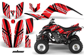 ATV Decal Graphics Kit Quad Sticker Wrap For Yamaha Raptor 660 2001-2005 INLINE RED-atv motorcycle utv parts accessories gear helmets jackets gloves pantsAll Terrain Depot