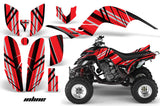 ATV Decal Graphics Kit Quad Sticker Wrap For Yamaha Raptor 660 2001-2005 INLINE RED