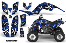 Load image into Gallery viewer, ATV Decal Graphics Kit Quad Sticker Wrap For Yamaha Raptor 660 2001-2005 NORTHSTAR WHITE BLUE-atv motorcycle utv parts accessories gear helmets jackets gloves pantsAll Terrain Depot