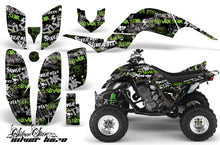 Load image into Gallery viewer, ATV Decal Graphics Kit Quad Sticker Wrap For Yamaha Raptor 660 2001-2005 SSSH GREEN BLACK-atv motorcycle utv parts accessories gear helmets jackets gloves pantsAll Terrain Depot