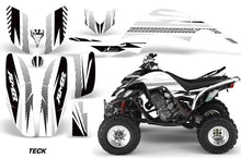 Load image into Gallery viewer, ATV Decal Graphics Kit Quad Sticker Wrap For Yamaha Raptor 660 2001-2005 TECK WHITE-atv motorcycle utv parts accessories gear helmets jackets gloves pantsAll Terrain Depot