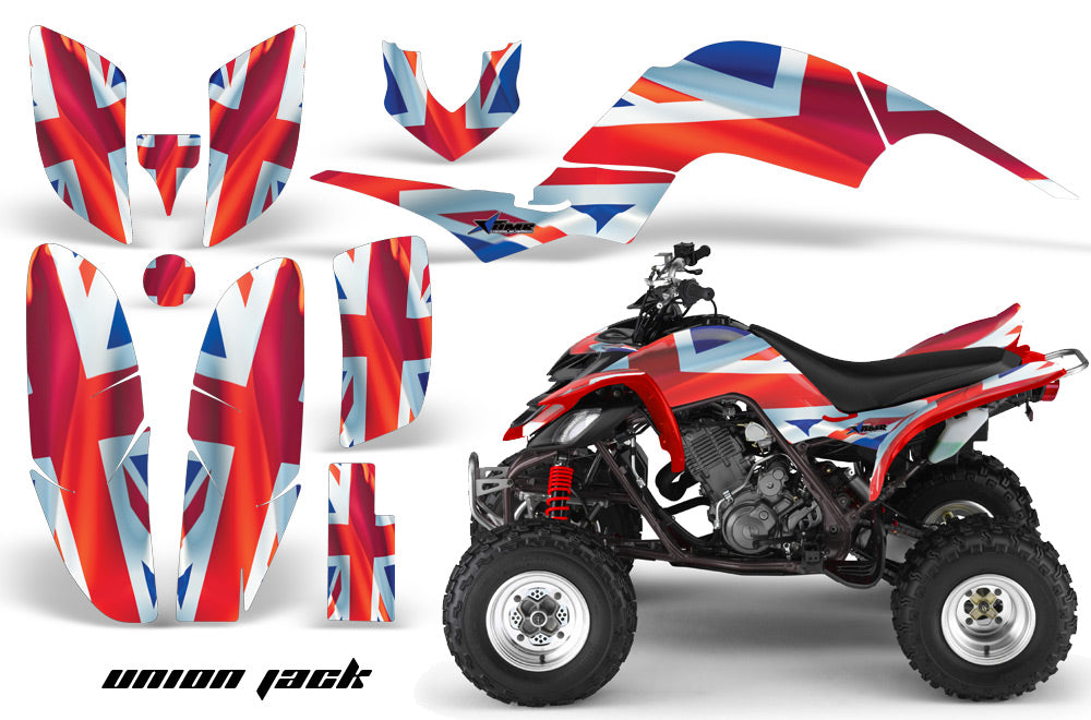 ATV Decal Graphics Kit Quad Sticker Wrap For Yamaha Raptor 660 2001-2005 UNION JACK-atv motorcycle utv parts accessories gear helmets jackets gloves pantsAll Terrain Depot