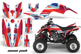 ATV Decal Graphics Kit Quad Sticker Wrap For Yamaha Raptor 660 2001-2005 UNION JACK