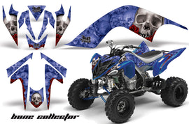 ATV Graphics Kit Quad Decal Sticker Wrap For Yamaha Raptor 700 2006-2012 BONES BLUE-atv motorcycle utv parts accessories gear helmets jackets gloves pantsAll Terrain Depot