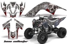 Load image into Gallery viewer, ATV Graphics Kit Quad Decal Sticker Wrap For Yamaha Raptor 700 2006-2012 BONES SILVER-atv motorcycle utv parts accessories gear helmets jackets gloves pantsAll Terrain Depot