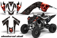 Load image into Gallery viewer, ATV Graphics Kit Quad Decal Sticker Wrap For Yamaha Raptor 700 2006-2012 CHECKERED RED BLACK-atv motorcycle utv parts accessories gear helmets jackets gloves pantsAll Terrain Depot