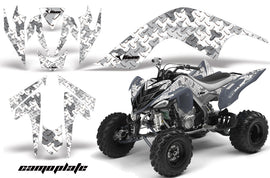 ATV Graphics Kit Quad Decal Sticker Wrap For Yamaha Raptor 700 2006-2012 CAMOPLATE WHITE-atv motorcycle utv parts accessories gear helmets jackets gloves pantsAll Terrain Depot
