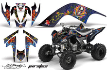 Load image into Gallery viewer, ATV Graphics Kit Quad Decal Sticker Wrap For Yamaha Raptor 700 2006-2012 EDHP BLUE-atv motorcycle utv parts accessories gear helmets jackets gloves pantsAll Terrain Depot