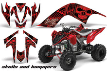 Load image into Gallery viewer, ATV Graphics Kit Quad Decal Sticker Wrap For Yamaha Raptor 700 2006-2012 HISH RED-atv motorcycle utv parts accessories gear helmets jackets gloves pantsAll Terrain Depot
