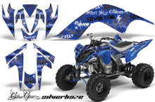 Load image into Gallery viewer, ATV Graphics Kit Quad Decal Sticker Wrap For Yamaha Raptor 700 2006-2012 SSSH BLACK BLUE-atv motorcycle utv parts accessories gear helmets jackets gloves pantsAll Terrain Depot