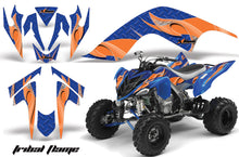 Load image into Gallery viewer, ATV Graphics Kit Quad Decal Sticker Wrap For Yamaha Raptor 700 2006-2012 TRIBAL ORANGE BLUE-atv motorcycle utv parts accessories gear helmets jackets gloves pantsAll Terrain Depot