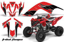 Load image into Gallery viewer, ATV Graphics Kit Quad Decal Sticker Wrap For Yamaha Raptor 700 2006-2012 TRIBAL RED BLACK-atv motorcycle utv parts accessories gear helmets jackets gloves pantsAll Terrain Depot