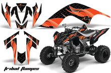 Load image into Gallery viewer, ATV Graphics Kit Quad Decal Sticker Wrap For Yamaha Raptor 700 2006-2012 TRIBAL ORANGE BLACK-atv motorcycle utv parts accessories gear helmets jackets gloves pantsAll Terrain Depot