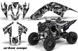 ATV Graphics Kit Quad Decal Sticker Wrap For Yamaha Raptor 700 2006-2012 URBAN CAMO BLACK-atv motorcycle utv parts accessories gear helmets jackets gloves pantsAll Terrain Depot