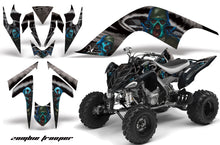 Load image into Gallery viewer, ATV Graphics Kit Quad Decal Sticker Wrap For Yamaha Raptor 700 2006-2012 ZOMBIE BLACK-atv motorcycle utv parts accessories gear helmets jackets gloves pantsAll Terrain Depot