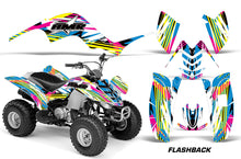 Load image into Gallery viewer, ATV Graphics Kit Quad Decal Sticker Wrap For Yamaha Raptor 80 2002-2008 FLASHBACK-atv motorcycle utv parts accessories gear helmets jackets gloves pantsAll Terrain Depot