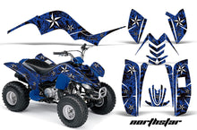 Load image into Gallery viewer, ATV Graphics Kit Quad Decal Sticker Wrap For Yamaha Raptor 80 2002-2008 NORTHSTAR BLUE-atv motorcycle utv parts accessories gear helmets jackets gloves pantsAll Terrain Depot
