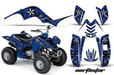 ATV Graphics Kit Quad Decal Sticker Wrap For Yamaha Raptor 80 2002-2008 NORTHSTAR BLUE