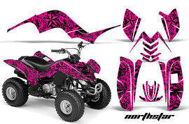 ATV Graphics Kit Quad Decal Sticker Wrap For Yamaha Raptor 80 2002-2008 NORTHSTAR PINK-atv motorcycle utv parts accessories gear helmets jackets gloves pantsAll Terrain Depot