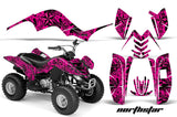 ATV Graphics Kit Quad Decal Sticker Wrap For Yamaha Raptor 80 2002-2008 NORTHSTAR PINK