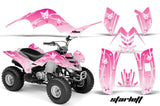 ATV Graphics Kit Quad Decal Sticker Wrap For Yamaha Raptor 80 2002-2008 STARLETT PINK