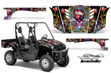 UTV Graphics Kit Decal Wrap For Yamaha Rhino 450/660/700 2004-2013 EDHLK BLACK