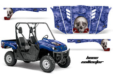 Load image into Gallery viewer, UTV Graphics Kit Decal Wrap For Yamaha Rhino 450/660/700 2004-2013 BONES BLUE-atv motorcycle utv parts accessories gear helmets jackets gloves pantsAll Terrain Depot